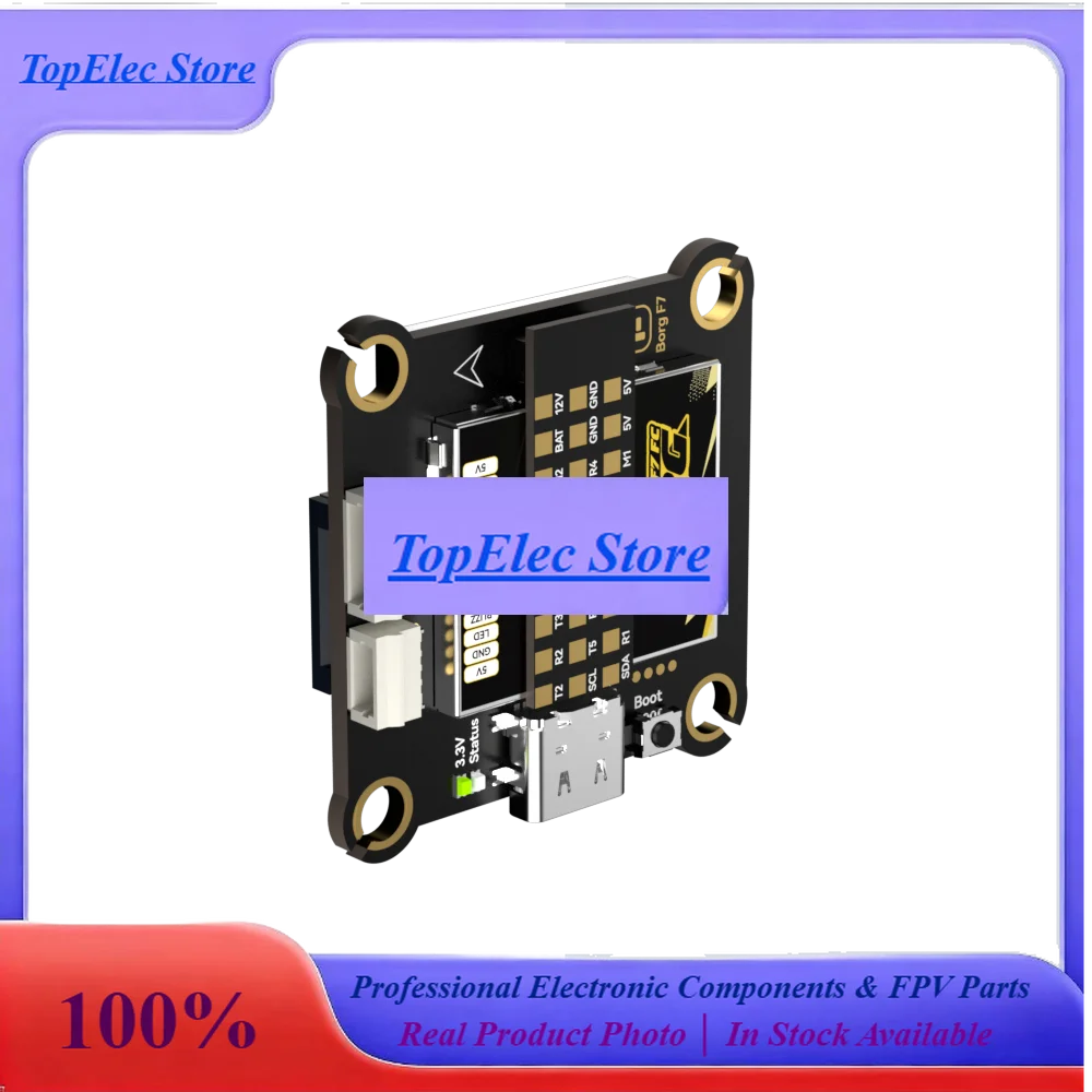TopESiFlight Borg F7/Mini F7 Flight Controller ICM42688 For FPV Racing Parts