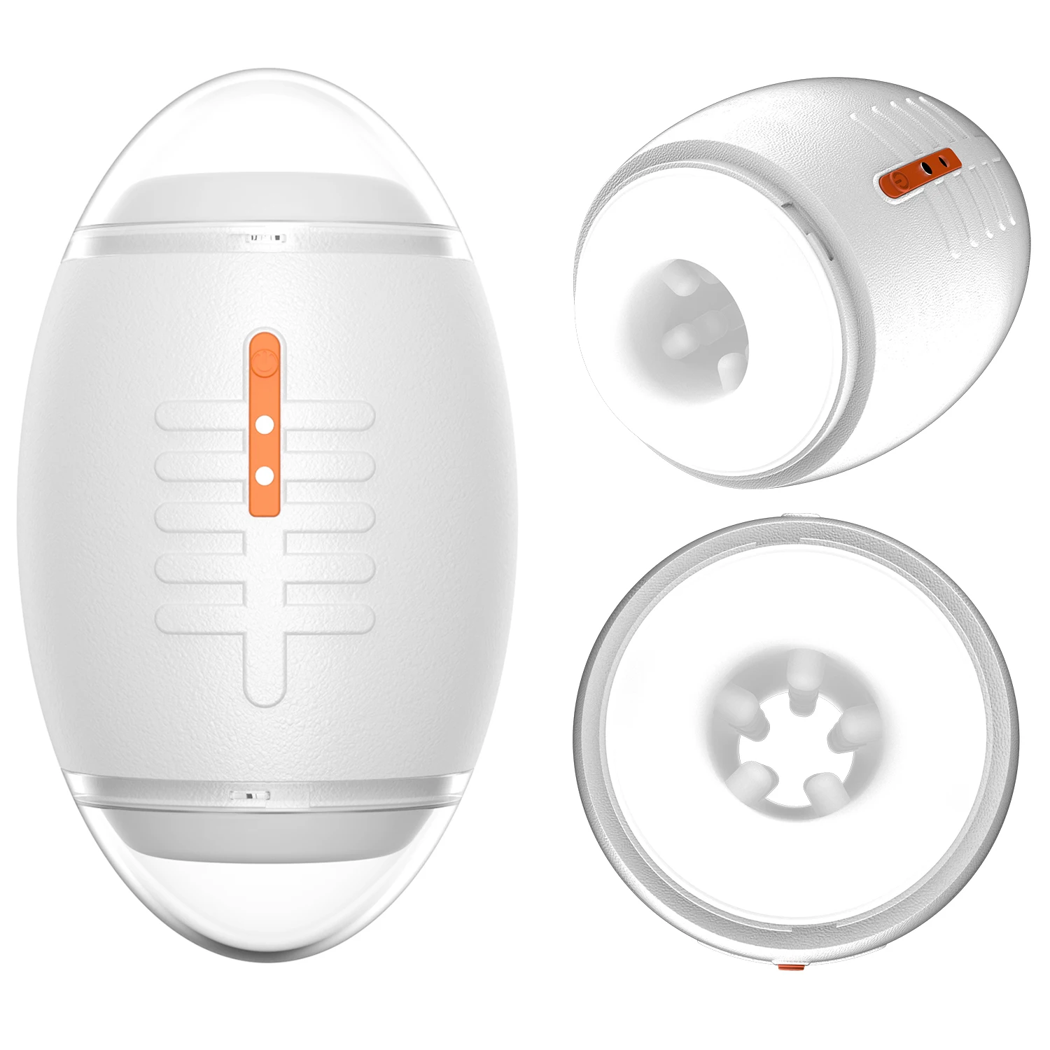 Protable 10 Speed Rugby-Football Shape Electric Male Masturbator for Men Squeeze Penis Massager Training Exercise Sex Toy