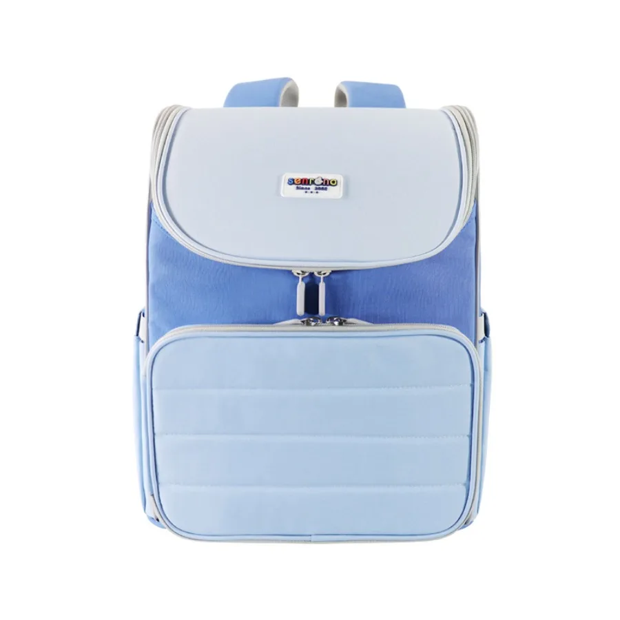 

【Spot goods】Solid color children's schoolbag training titutions primary schoolbag manufacturers produce children's backpack pre