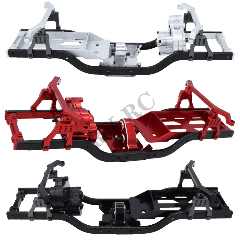 Metal Frame Chassis Gearbox Bumper Mount Battery Tray for 1/12 MN MN86 MN86S MN86KS MN86K 4WD G500 MN128 Crawler RC Car Upgrade