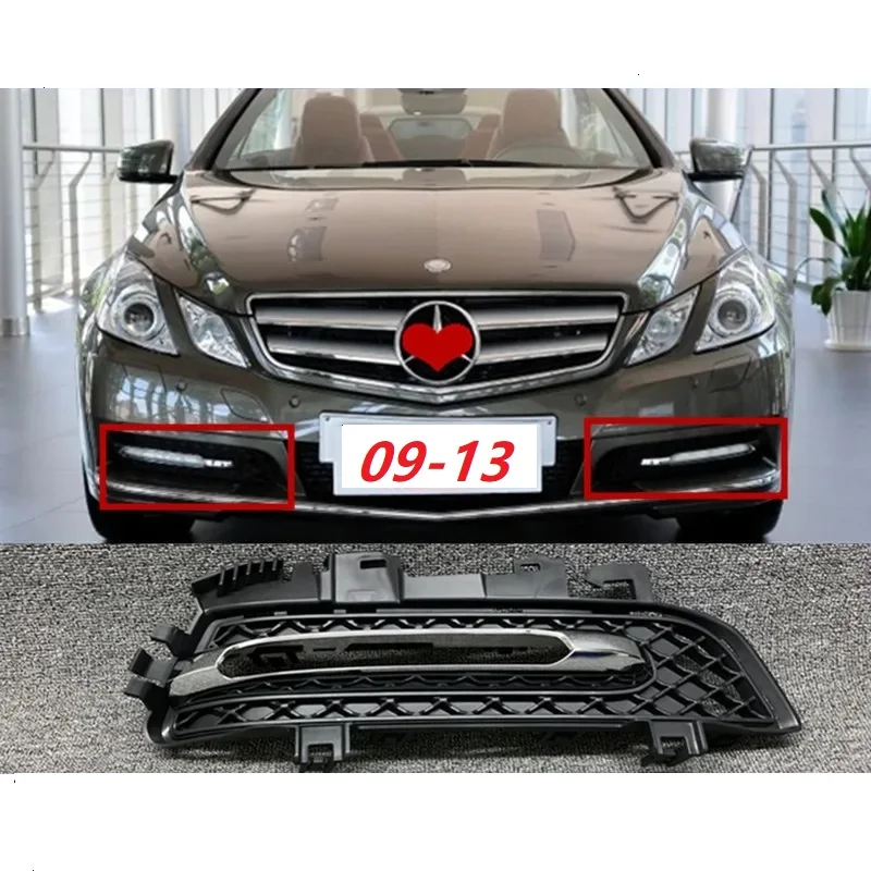 Car Accessory Fog Light Cover Lamp Frame Grille Car Accessories For Mercedes Benz E-Class W207 E260 E350 E400 2009-2013