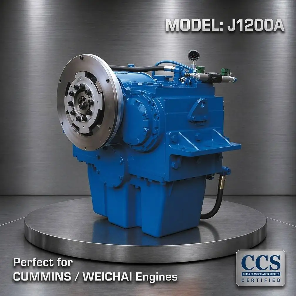 FADA Marine Gearbox J1200A Helical Transmission For Boat And Industrial Marine Engine
