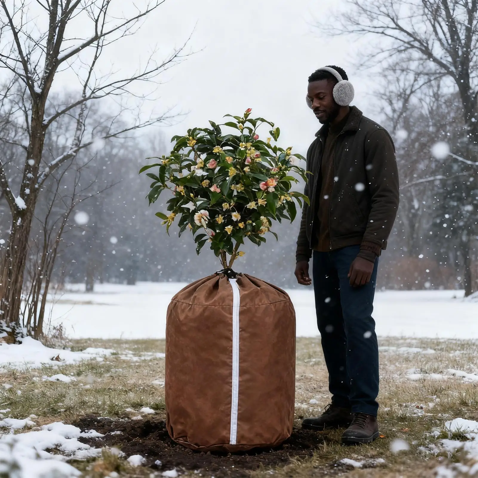Морозные тряпки для уличных растений, одеяло, солнцезащитный козырек, дышащие морозные чехлы для уличных растений, садового дерева, розы, куща