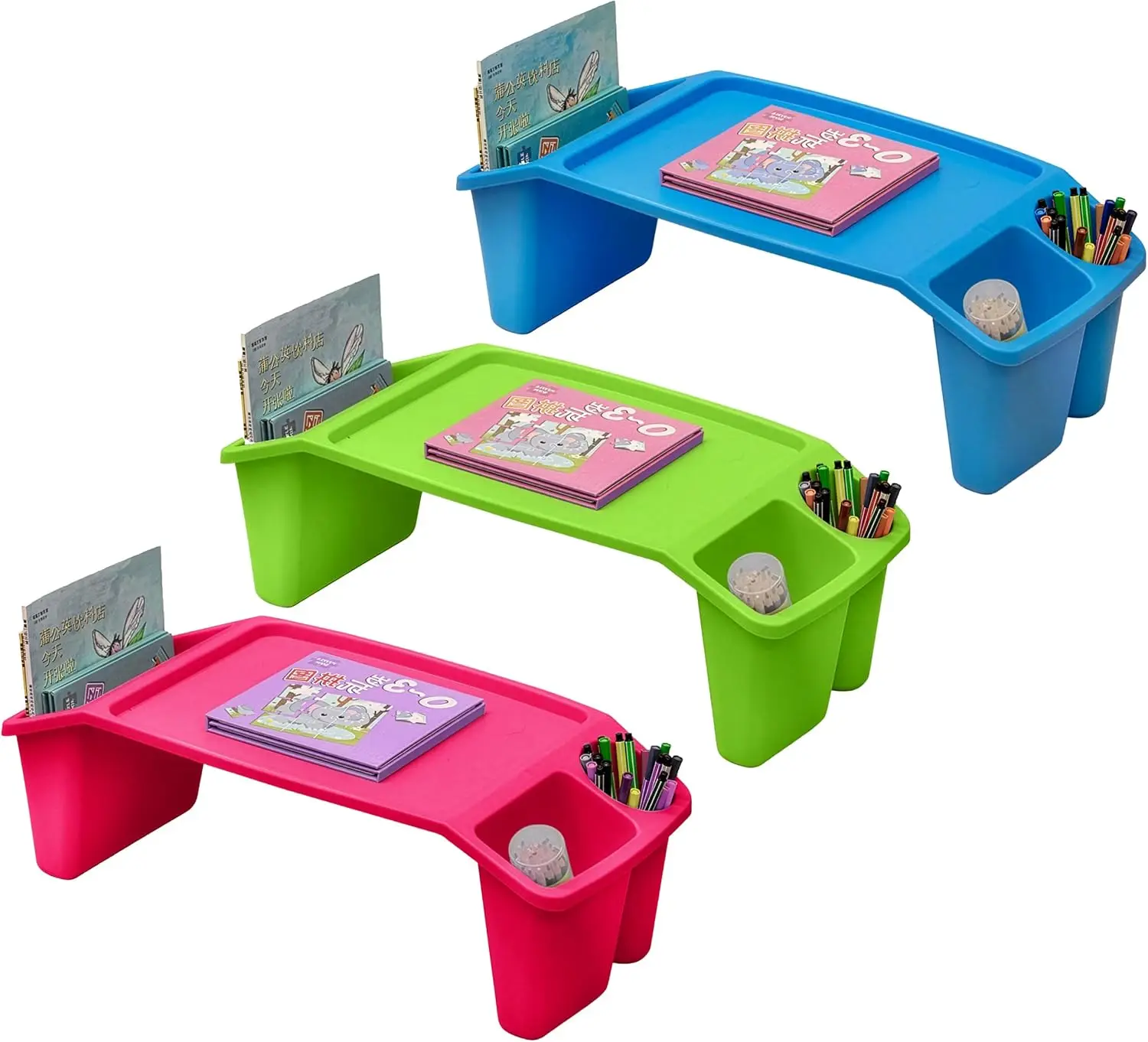 Conjunto de 3 Mesas Portáteis  - Desk Setup Art avaliação e preço