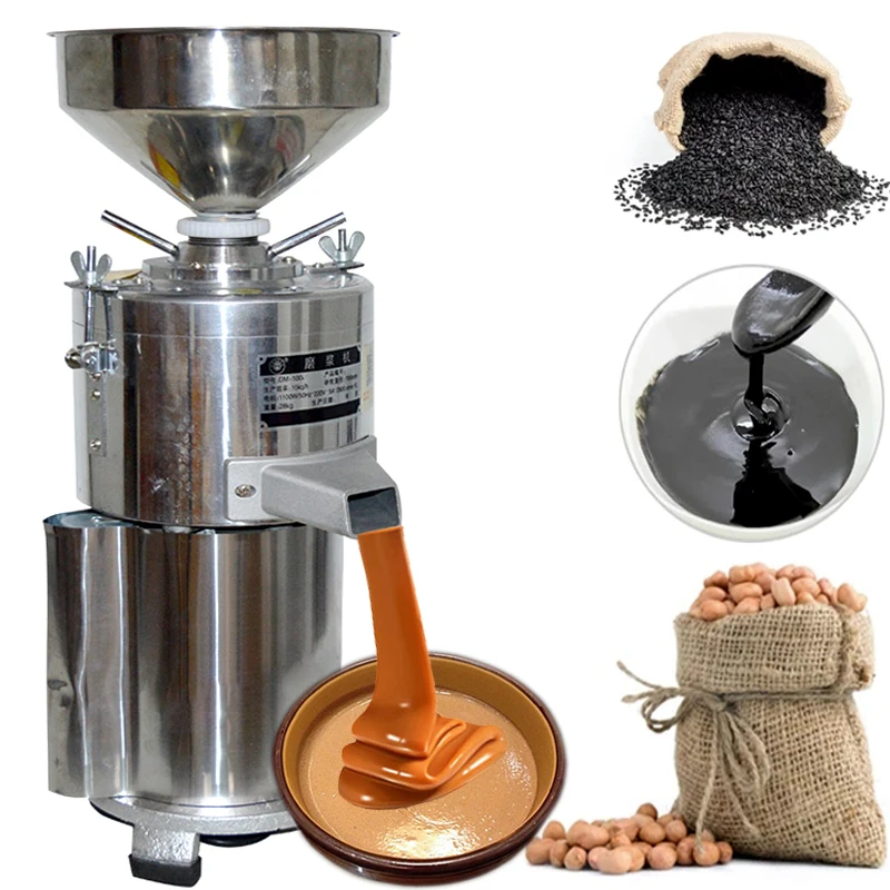 Electric 220V High Power Grinder 900W 2800r/Min Colloid Mill Sesame Paste Peanut Butter Machine Free Shipping