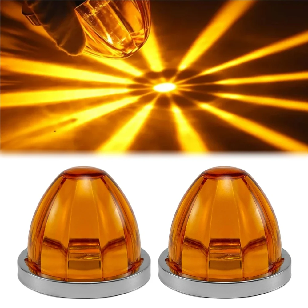 2PCS Watermelon Lights Semi Truck Trailer Under Glow Wheel Lights A Main in Car Light