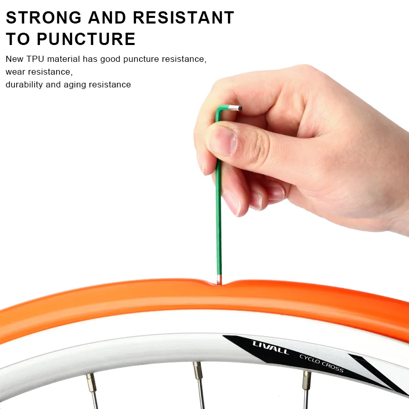 Fiets Binnenband 700cx18 25 28 32 Ultralicht Tpu Materiaal Racefiets Band 65Mm Lengte Franse Presta Ventiel Fietsen Accessoires