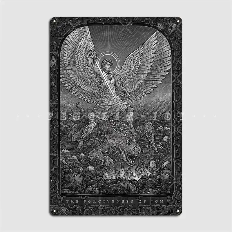 The Forgiveness Of Jon Poster Metal Plaque Wall Cave Cinema Personalized Mural Painting Tin Sign Posters