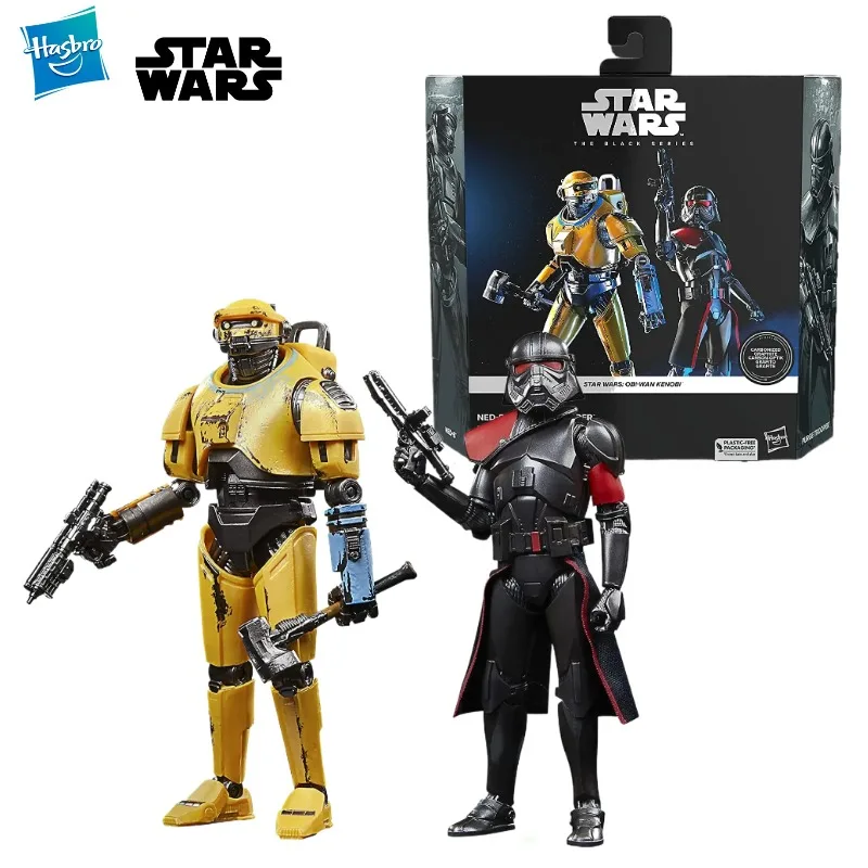 

New Original Hasbro Star Wars The Black Series NED-B Obi-Wan Kenobi & Purge Trooper 2-Pack Action Figure Collection Ornament
