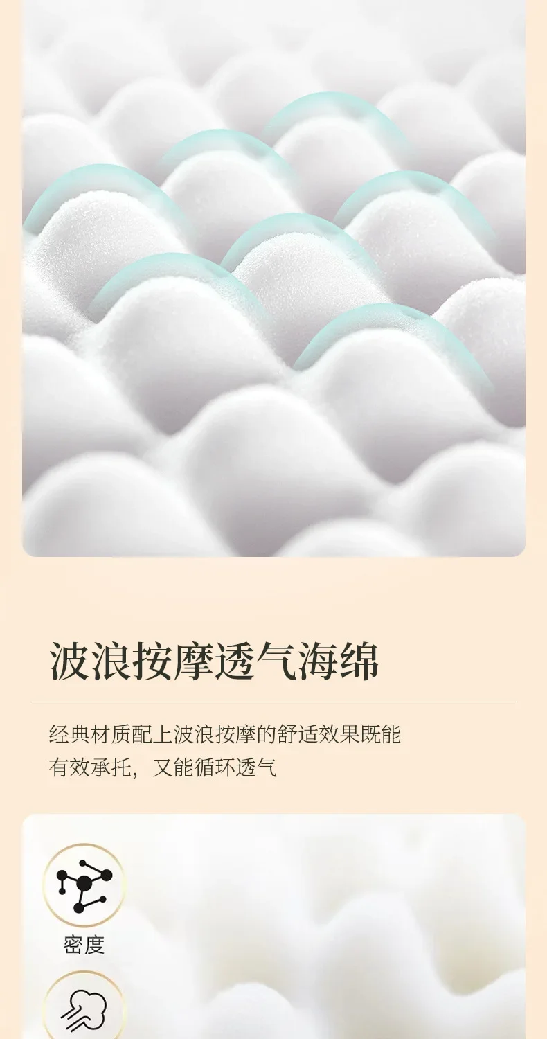 مرتبة، ضغط صفر، قطن الذاكرة، مرتبة، حقيبة مستقلة، ربيع. #5