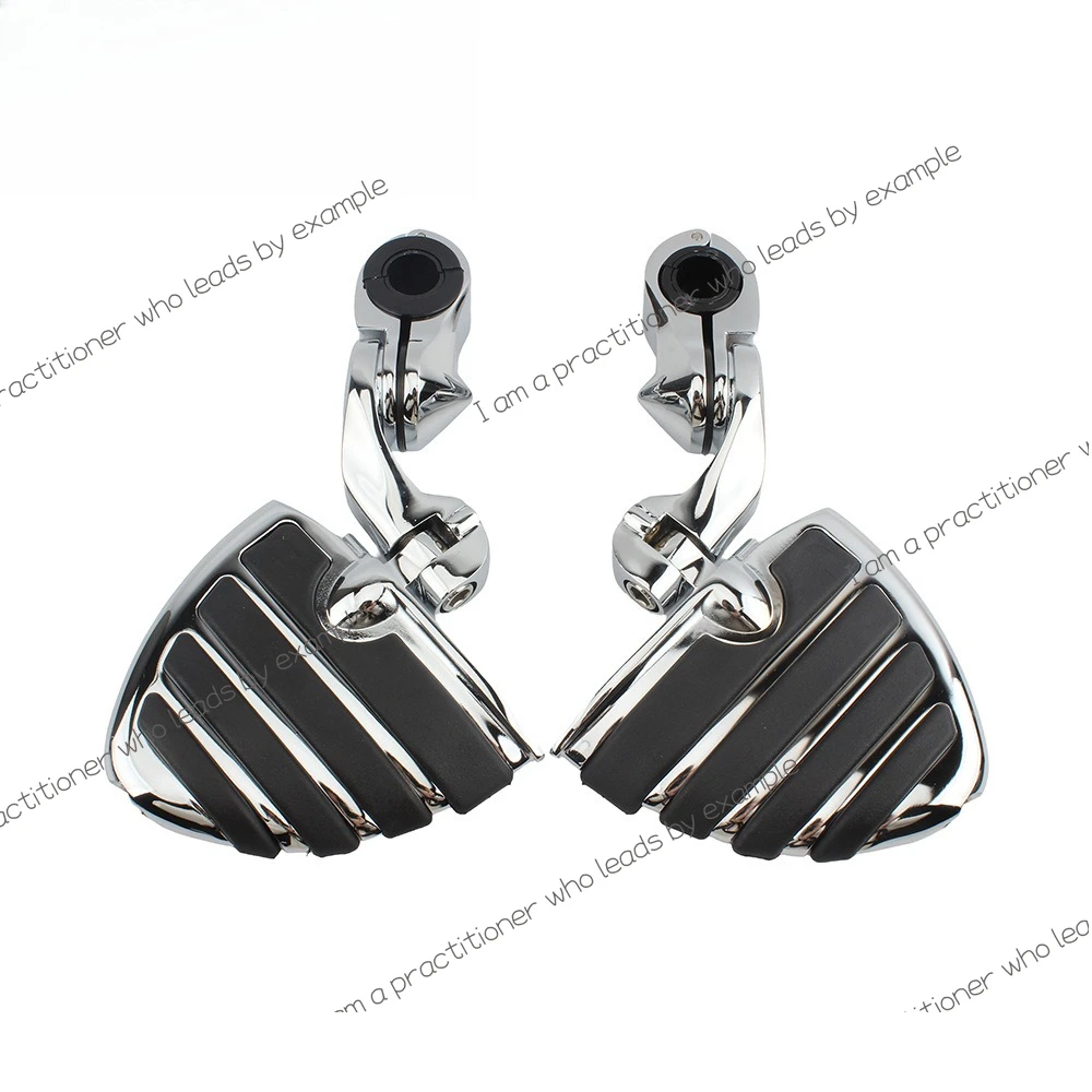 

Motorcycle pedal bracket combination short Harley Luwang street gliding aluminum alloy casual foot pedal parts