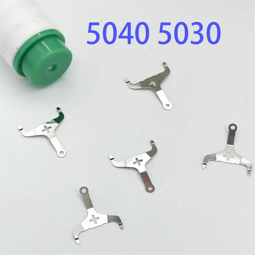 5PCS Negative Electrode Plate Quartz Movement for Electronic Watch Accessories Compatible with 5040D 5030D 5040 5030 Models