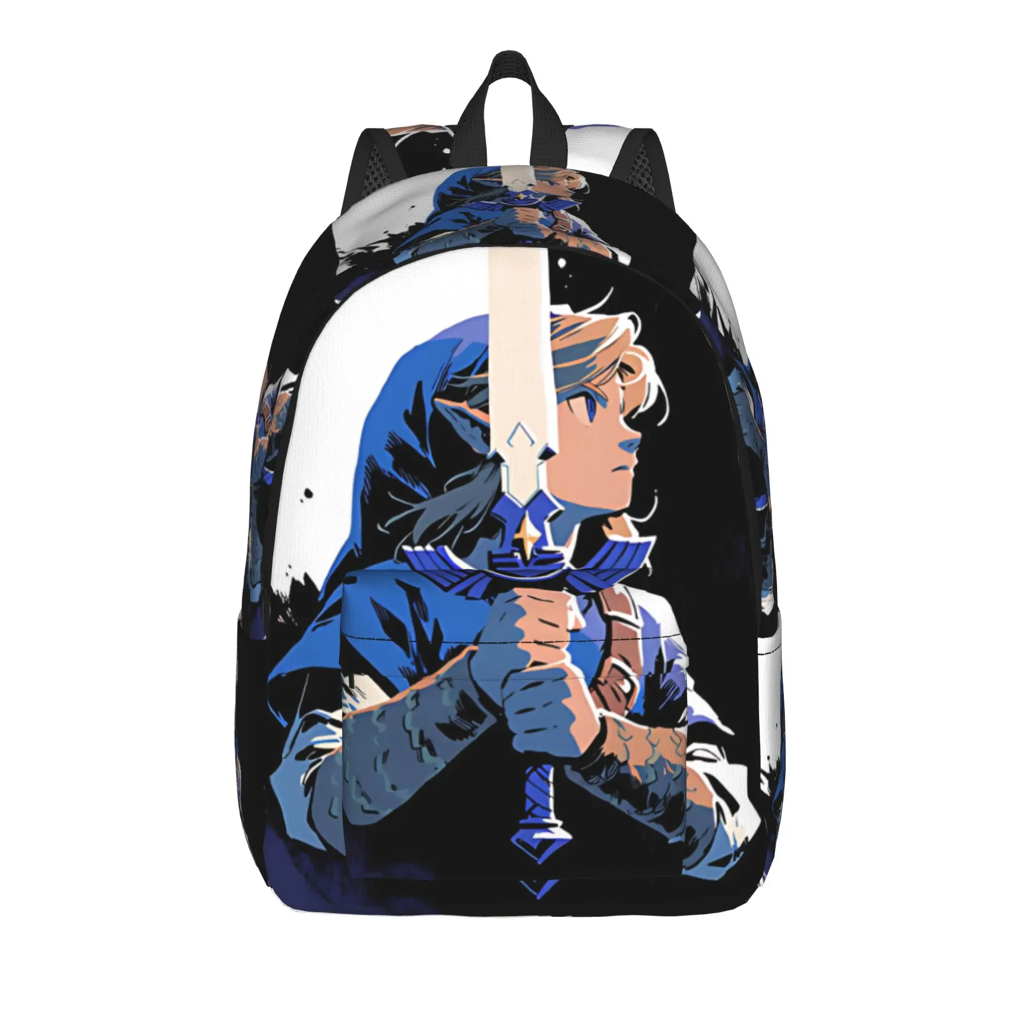 Fashion Z Zelda RPG Game Backpack  Mochilas Light School Retro Washable Rucksack