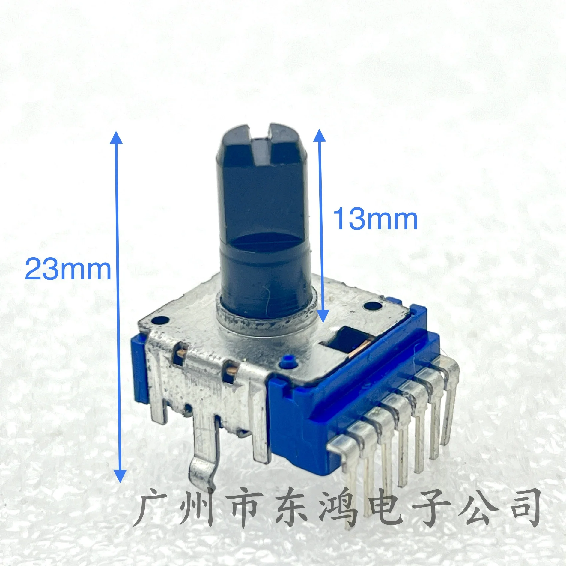 5 PCS RK14 potentiometer with midpoint positioning 102 axis length 13mm