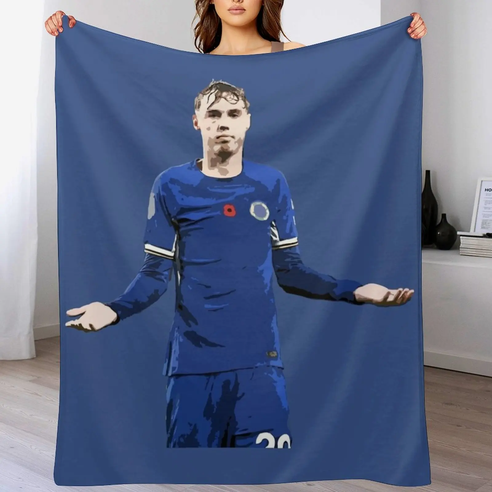 

Cole Palmer Throw Blanket Shaggy Comforter for winter Travel Blankets