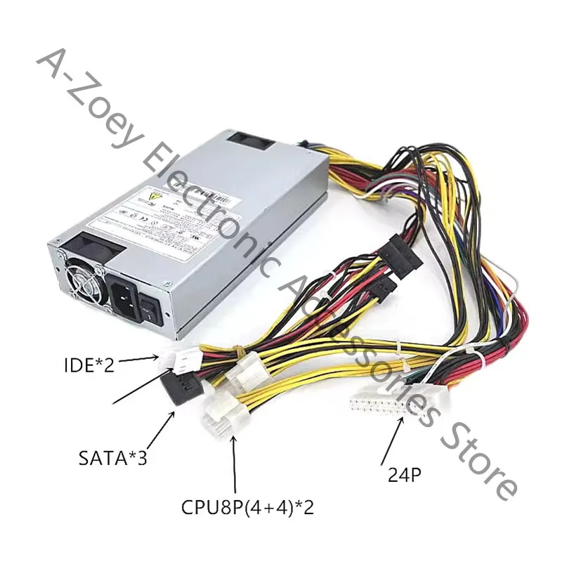 FSP350-701UG 1U 350W Industrial Server Power Supply With -5V For Industrial Control PC PSU All Cables Full Ports