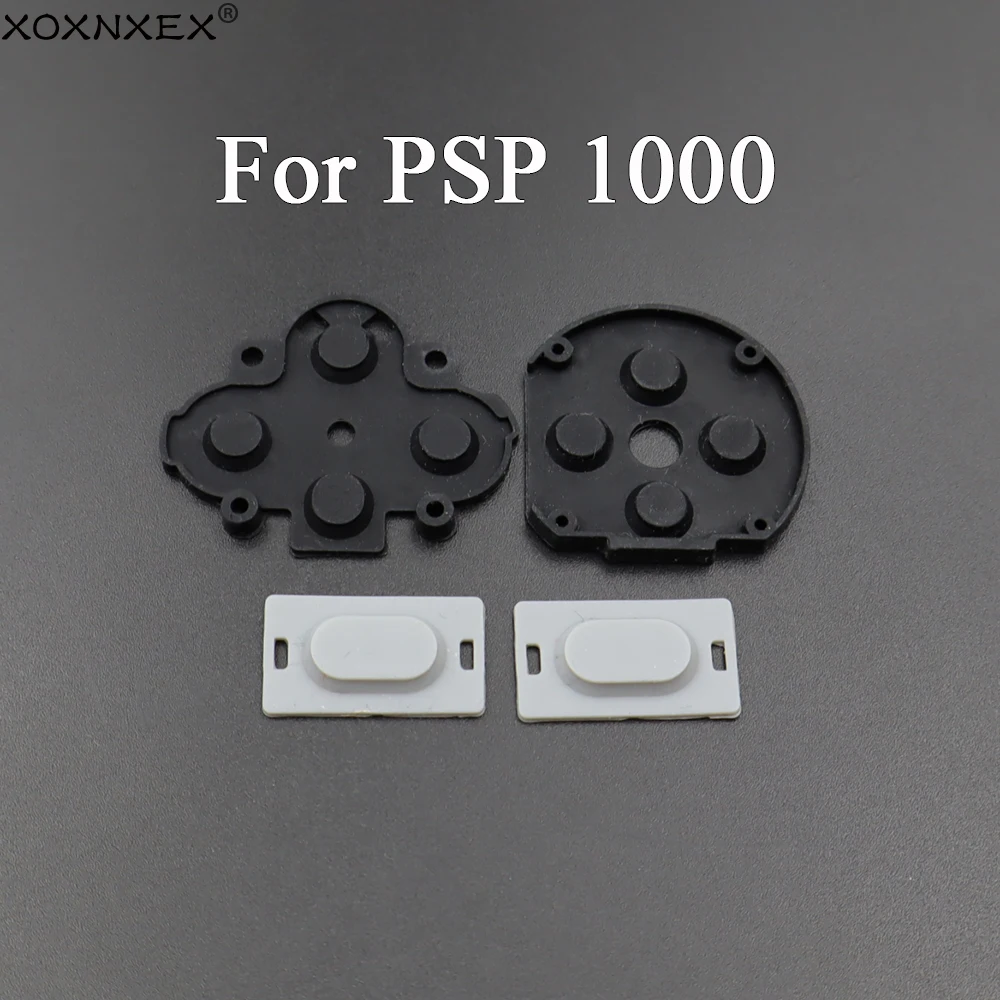 1/3/10 Sets leitfähige Klebegummi-Tasten für PSP 1000, Silikon-Pads, Reparaturteil, Ersatz für Spielkonsole für PSP 1000