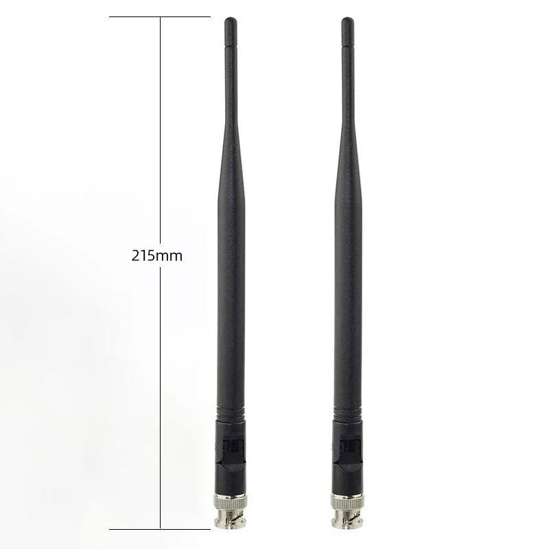 50 قطعة هوائي استقبال الميكروفون اللاسلكي UHF 400 ميجا هرتز-960 ميجا هرتز BNC ذكر المطاط هوائي لراديو لحم الخنزير ونظام الميكروفون اللاسلكي