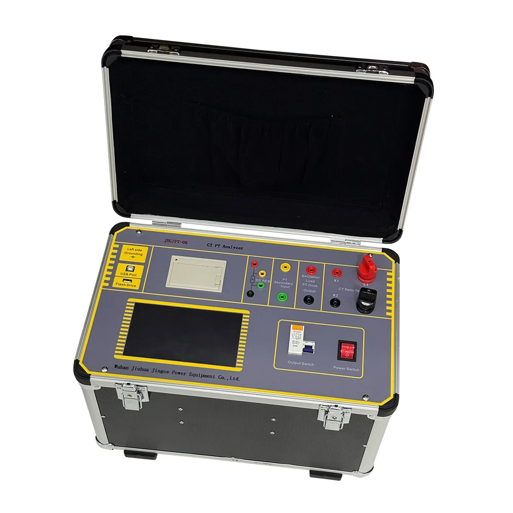 Rapid Testing CT Turns Ratio DC Resistance Tester CT/PT Transformer Polarity Characteristic Tester Automatic CT PT Analyzer