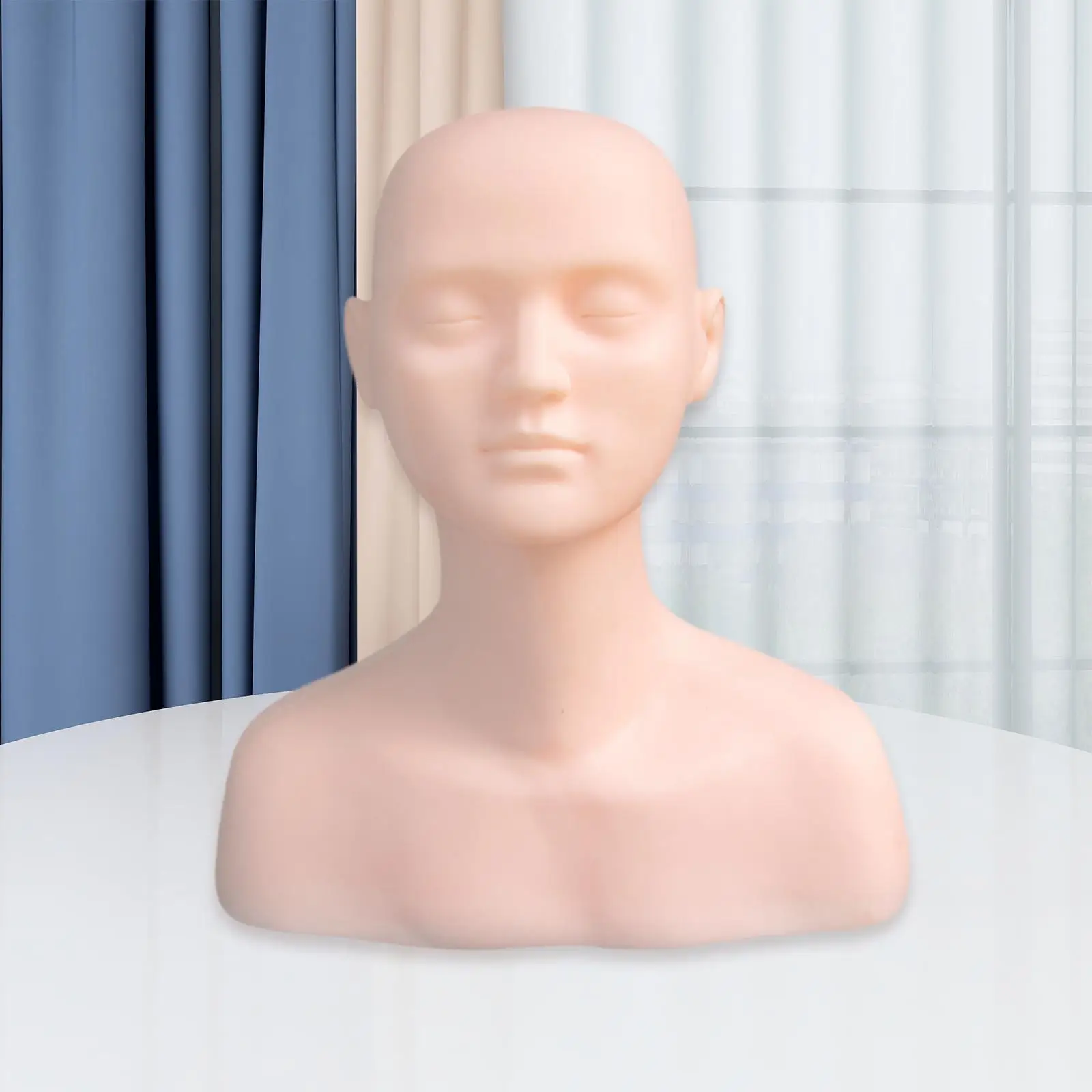 

Training Mannequin Head Flexible Manikin Head Model for Makeup Beauty Salon