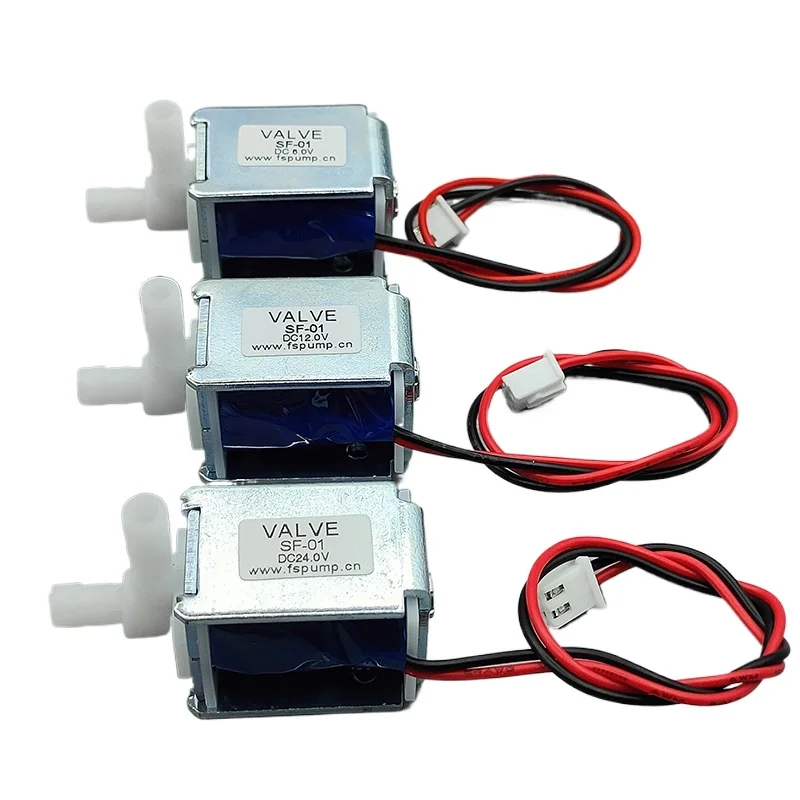 DC 6V 12V 24V Small Mini Electric Solenoid Valve Normally Closed N/C Micro Water Flow Control Valve Flower Watering Valve