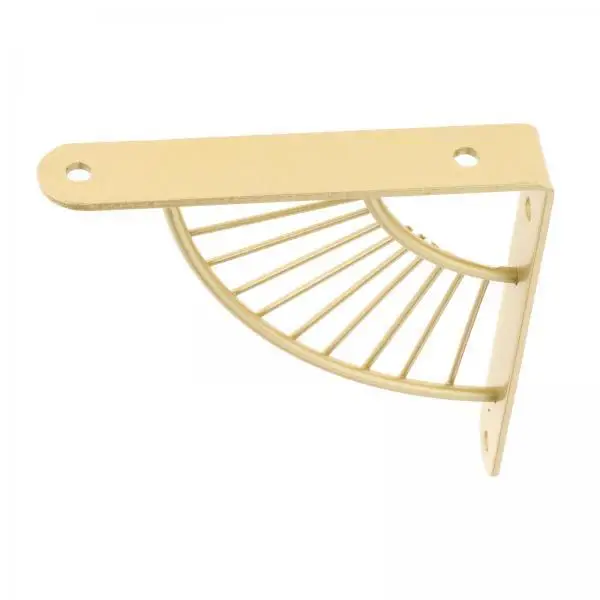 Heavy Duty Wall Mount Shelf Brackets Fan Shaped Invisible Bracket for Room Shelf Kitchen Decoration