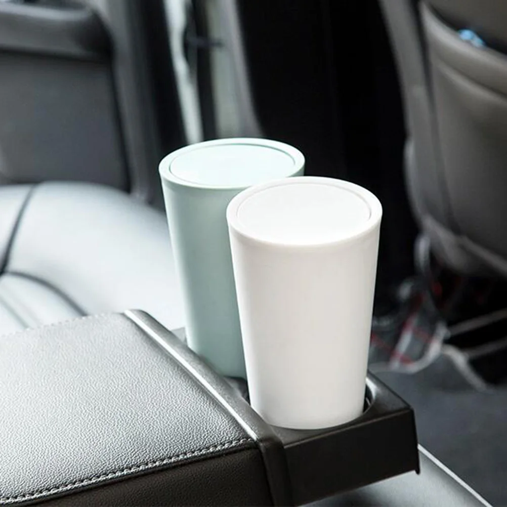 

Premium 8x8x165cm Car Trash Can ABS Plastic Lightweight Portable Organizer Interior Accessories for Vehicle Green