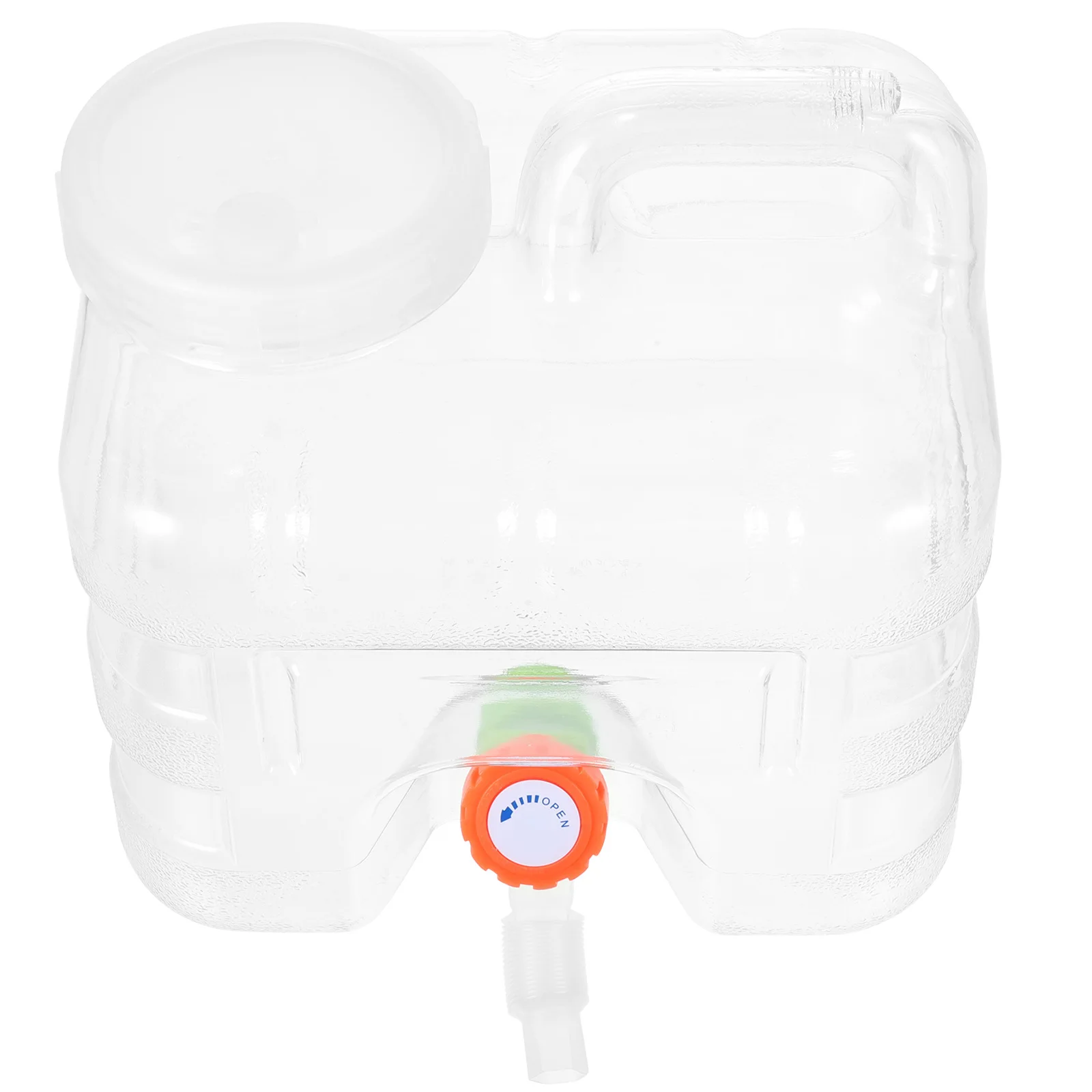 

1Set Portable Water Container Pc Material Camping Water Bucket with Tap Outdoor Drinking Storage Container Camping Accessories