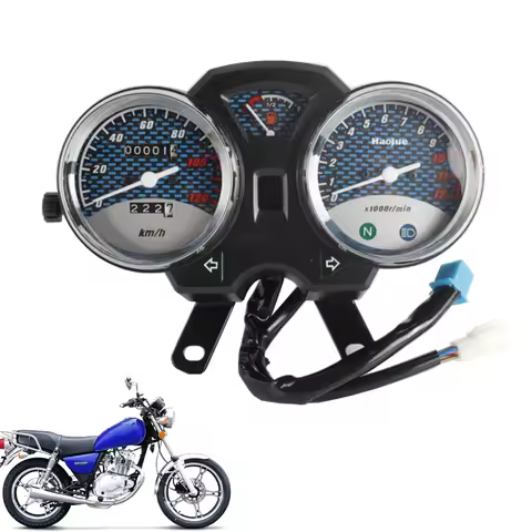 Motorcycle Tachometer Speedometer Speed Meter Clock Instrument Assembly For Suzuki Haojue GN125F/2F gn125-2a HJ125-8E Haojue