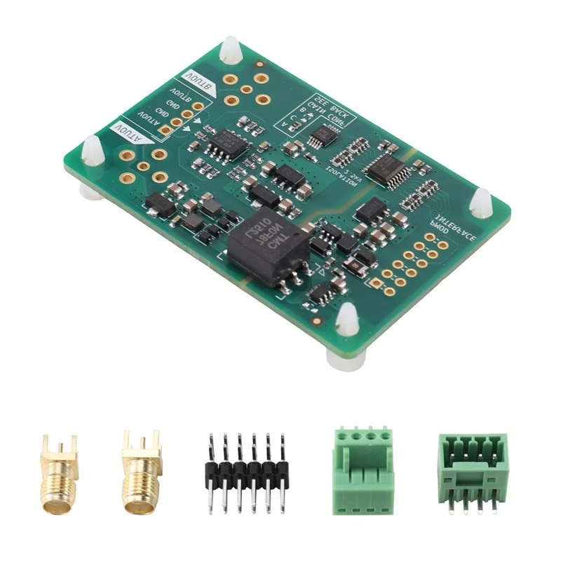 PORK-PMOD Interface For DAC8563 16-Bit Isolated Dual-Channel Digital-To-Analog Converter Board For DAC Module