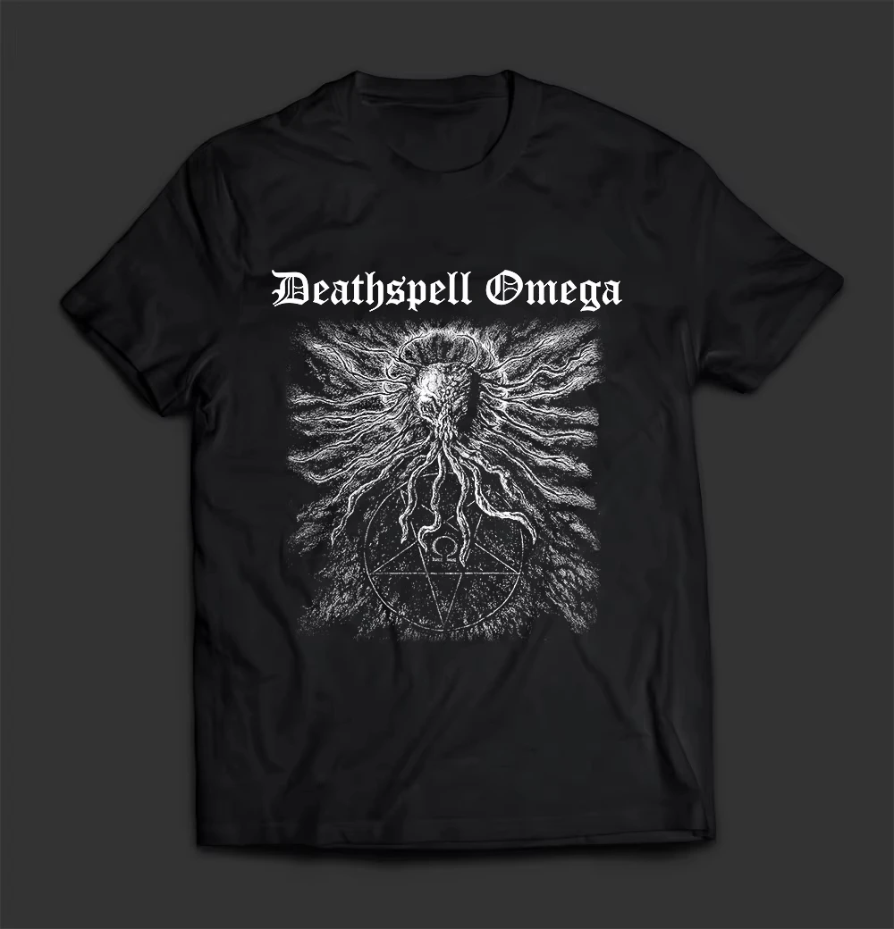 

Лето 2029, новая футболка Death Spell, мужская и женская хлопковая футболка с короткими рукавами, топ в стиле ретро в стиле хип-хоп, мужская одежда, летний топ