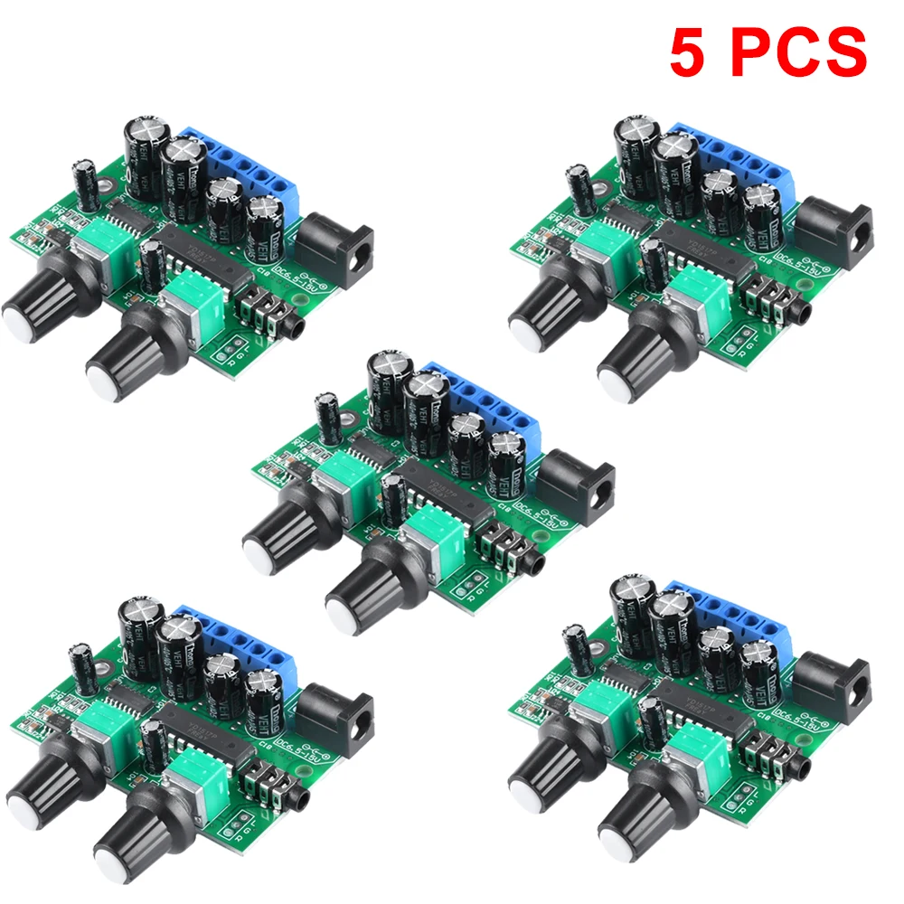 1PCS 5/10PCS TDA1517P 2.1 Super Bass Mini Micro 3 CH Power Amplifier Board 6W+6W+25W HIFI Class D Digital Power Amplifier Module