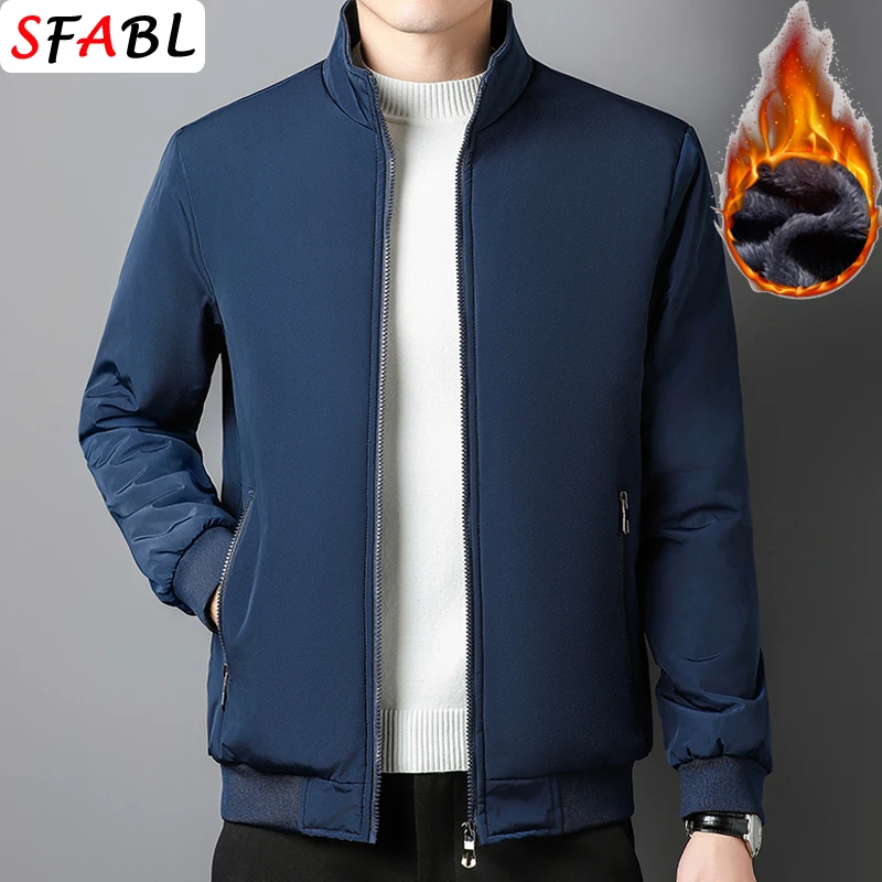 

Толстые теплые зимние куртки для мужчин, деловая ветрозащитная парка, мужская зимняя куртка, осенние мужские зимние пальто, роскошная верхняя одежда для мужчин