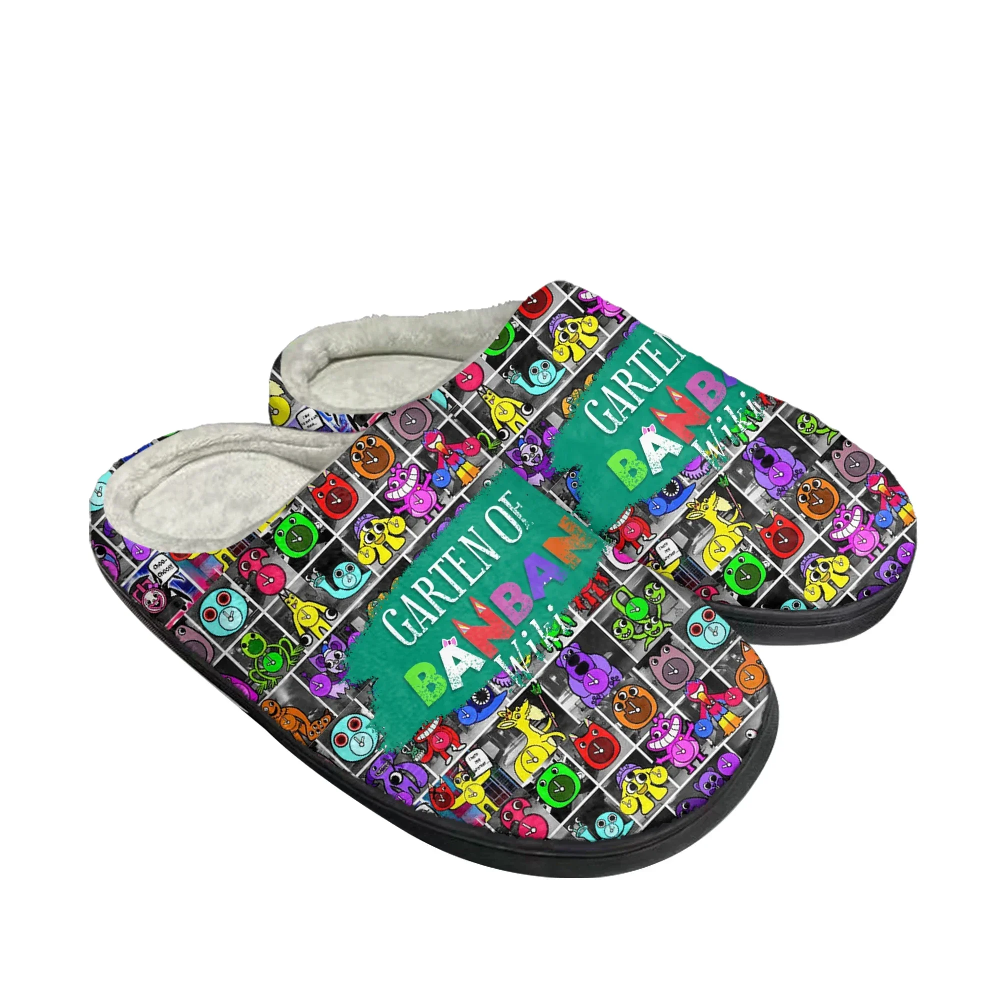 Garten of Banban Home Cotton Slippers Cartoon Game Mens Womens Teenager Plush Bedroom Casual Keep Warm Shoes Tailor Made Slipper