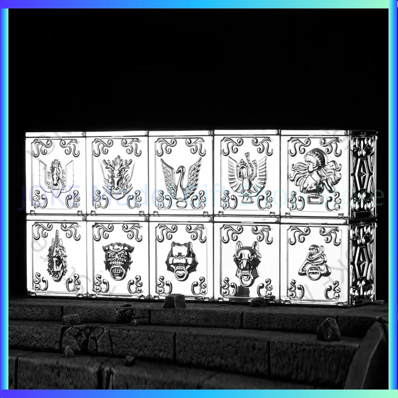 

Saint Seiya Myth Cloth EX Pandora Box Pegasus Dragon Andromeda Cygnus Phoenix Unicorn Bear Lionet Hydra Wolf 10 Figure In Stock