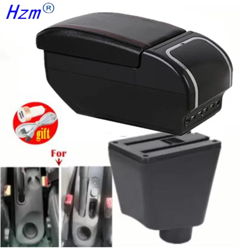 

Central Storage box Car Armrest For Renault Clio 4 Captur Clio 3 III IV Armrest box For Renault Captur Retrofit Car Accessories