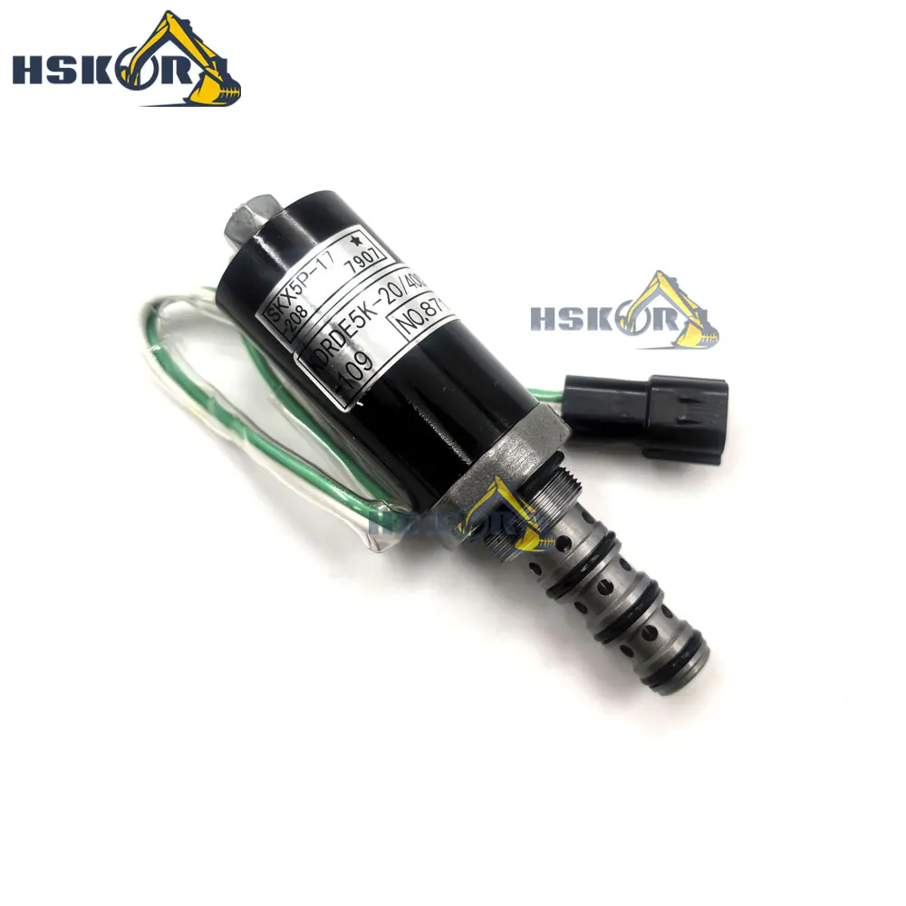 40C07-109 for KDRDE5K Solenoid Valve Compatible for SK200 6E - 20/40C07-109
