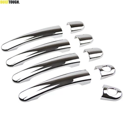 Chrome Door Handle Protective Covering Cover Trim For Vw Passat Golf Mk4 Polo Jetta Skoda Octavia Fabia Superb Seat Ibiza Leon
