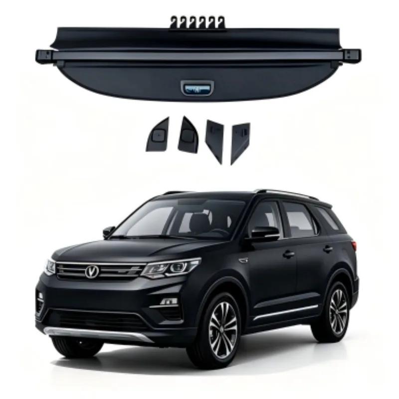 Cargo Cover Trunk Privacy Shade Rear Security Partition Anti-Theft Shield Retractable Organizer for CHANGAN NEVO Q05