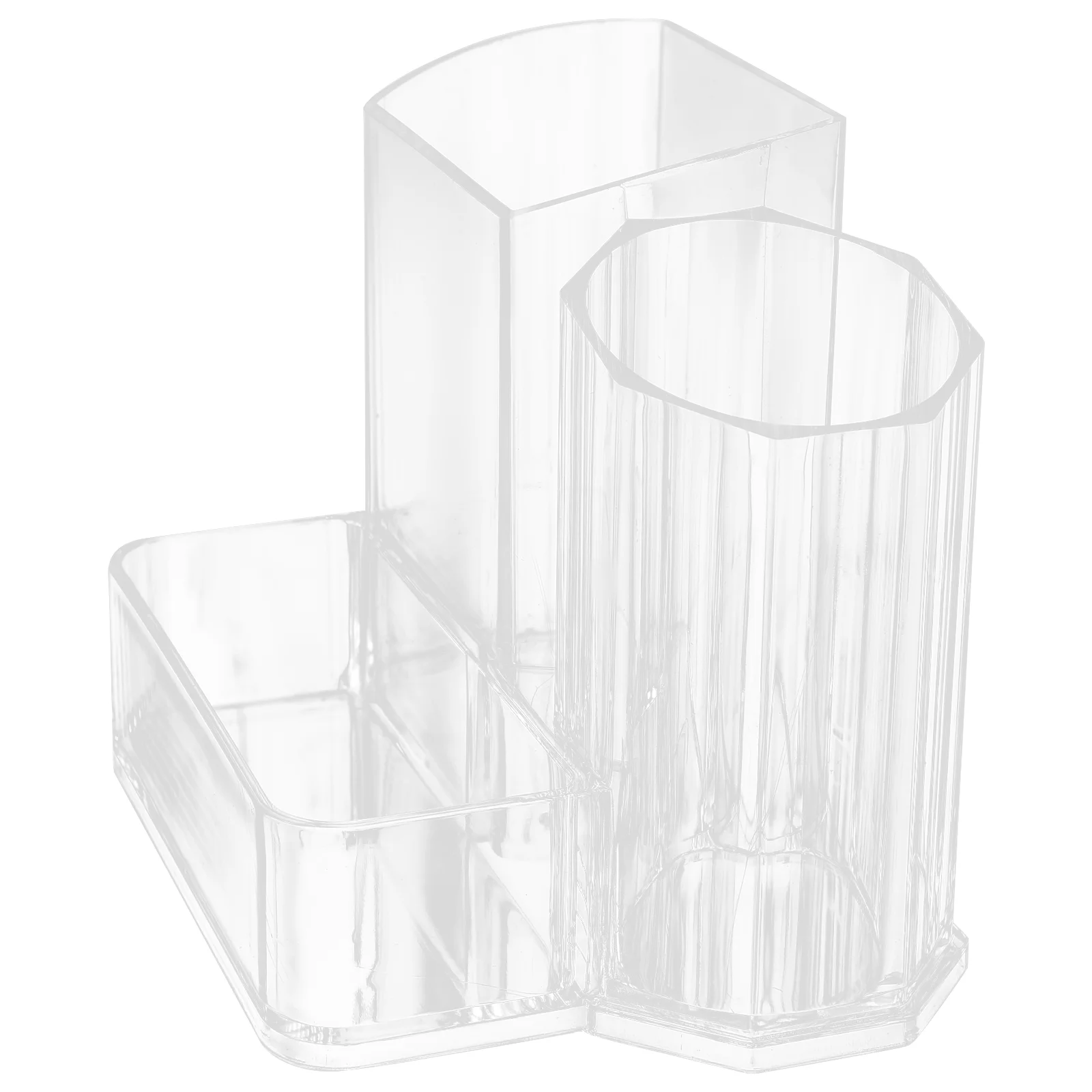 

Nail Polisher Storage Box Desktop Partition Tool Manicure Holder Compartment Household Organizer Acrylic Cosmetics