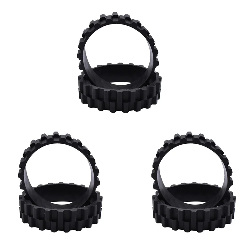 

Колесные шины A38T-6PCS для роботов-пылесосов Xiaomi Mijia 1C/2C/3C S5 Series/T6/T7, противоскользящие сменные колеса