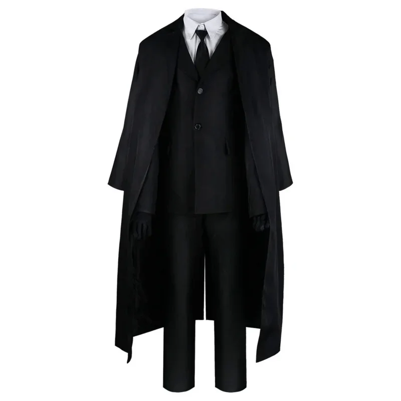 Disfraz de cosplay de Anime Bungo Stray dogs, Dazai, Osamu, gabardina negra, traje de Halloween, ropa de fiesta de navidad