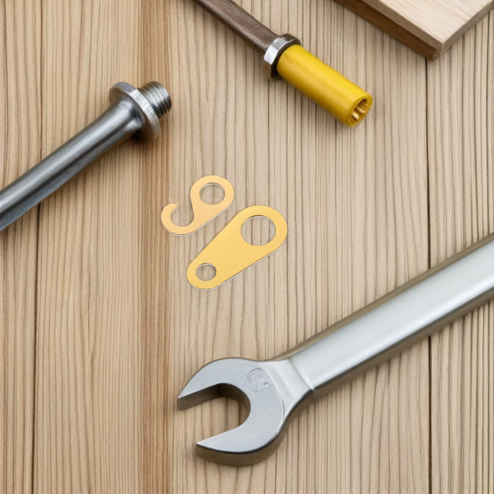 

4pcs Mechanical Clock Chain Hooks Metal Cuckoo Clock Replacement Parts Smooth Operation Diy Repair Kit - Vintage Pendulum