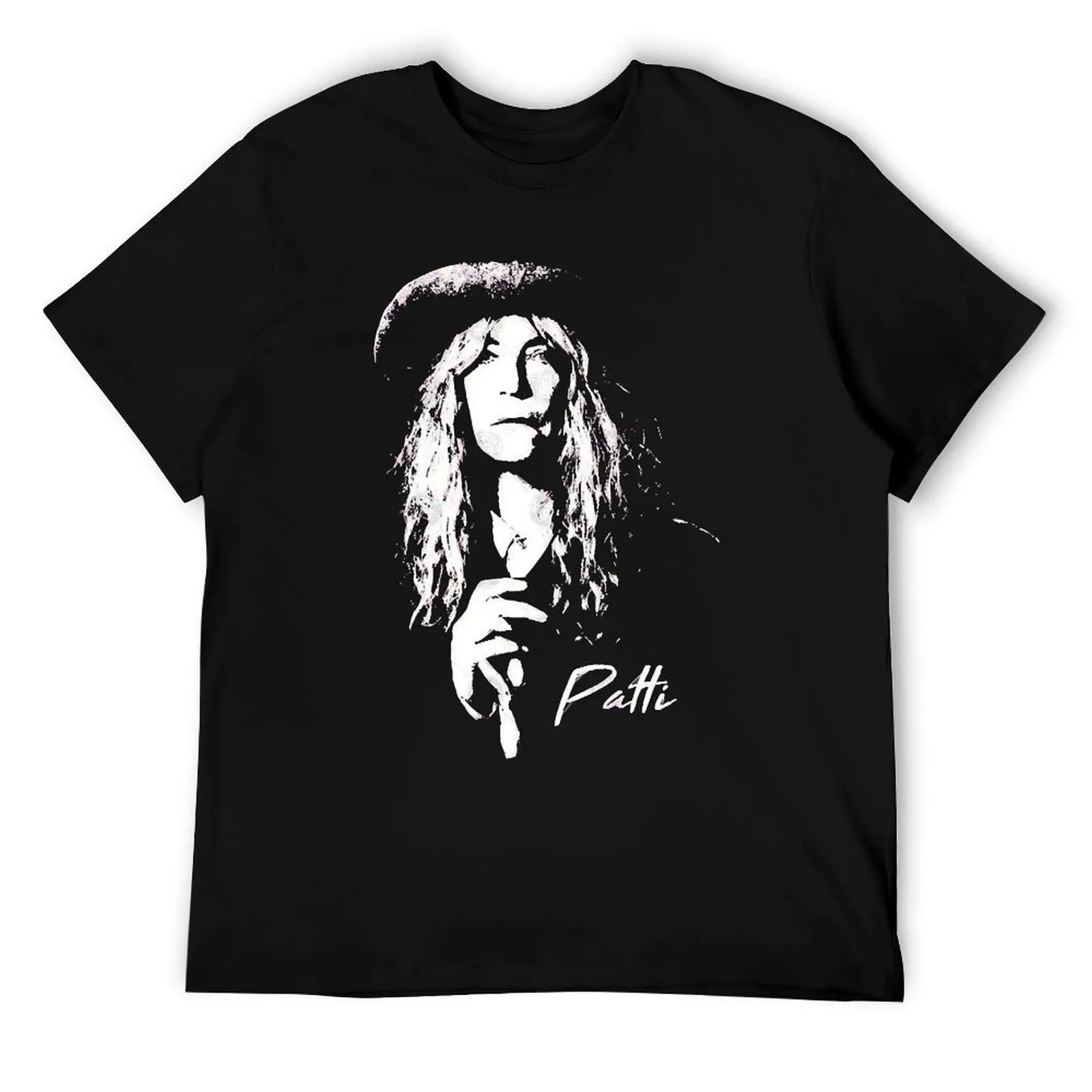 

Patti Smith Minimalist T-Shirt t shirt for man 100 percent cotton t shirt for man t shirts designer T-Shirt