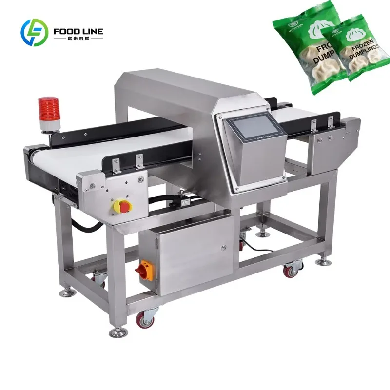 High Sensitive Metal Detector for Frozen Food Meat Processing Commercial Custom