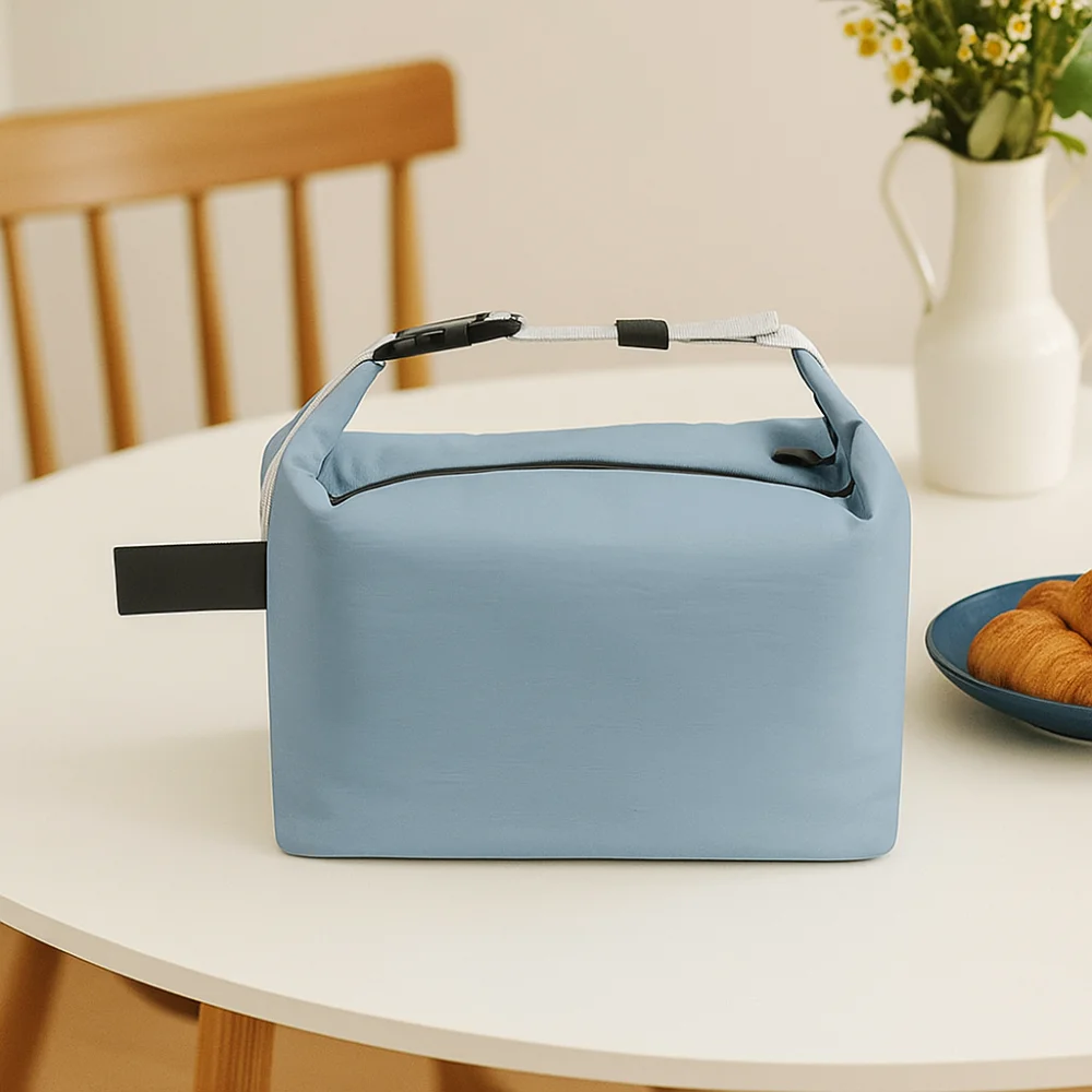 

Foldable Insulated Bag Large Capacity Leak-Proof Thermal Lunch Box Eco-Friendly Waterproof Cooler Lunch Handbag Office Worker