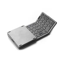 Beyour-teclado inalámbrico plegable con Bluetooth, teclado numérico plegable para Windows, Android, ios, mac B089, teclado portátil