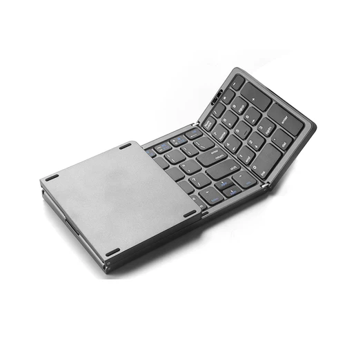 Beyour-teclado inalámbrico plegable con Bluetooth, teclado numérico plegable para Windows, Android, ios, mac B089, teclado portátil