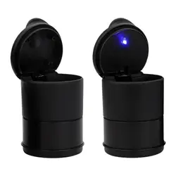 Portable Car LED Ashtray Universal Auto Ashtray Cigarette Ash Holders Cup Car Interior Decor Auto Accessories Interior