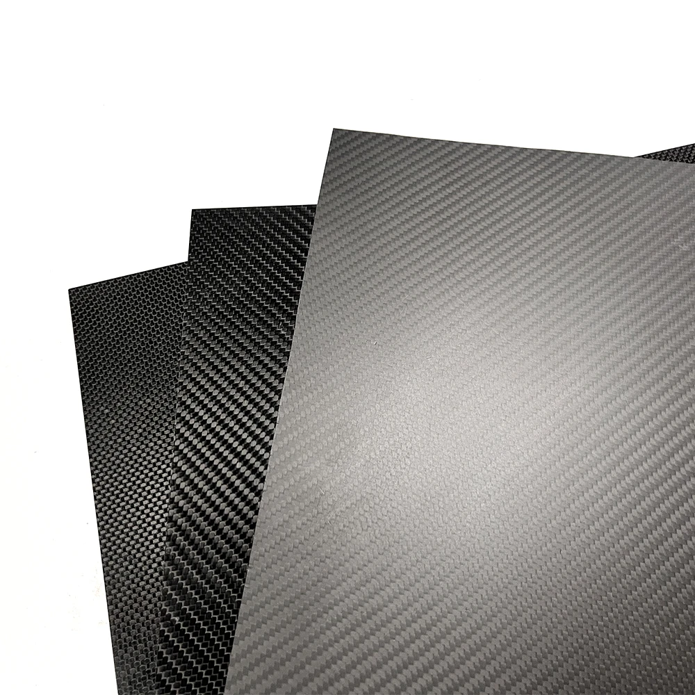 Hot Product 3K Carbon Fiber Sheets Forged Pattern CNC Cutting for Mark 4 Drone Parts